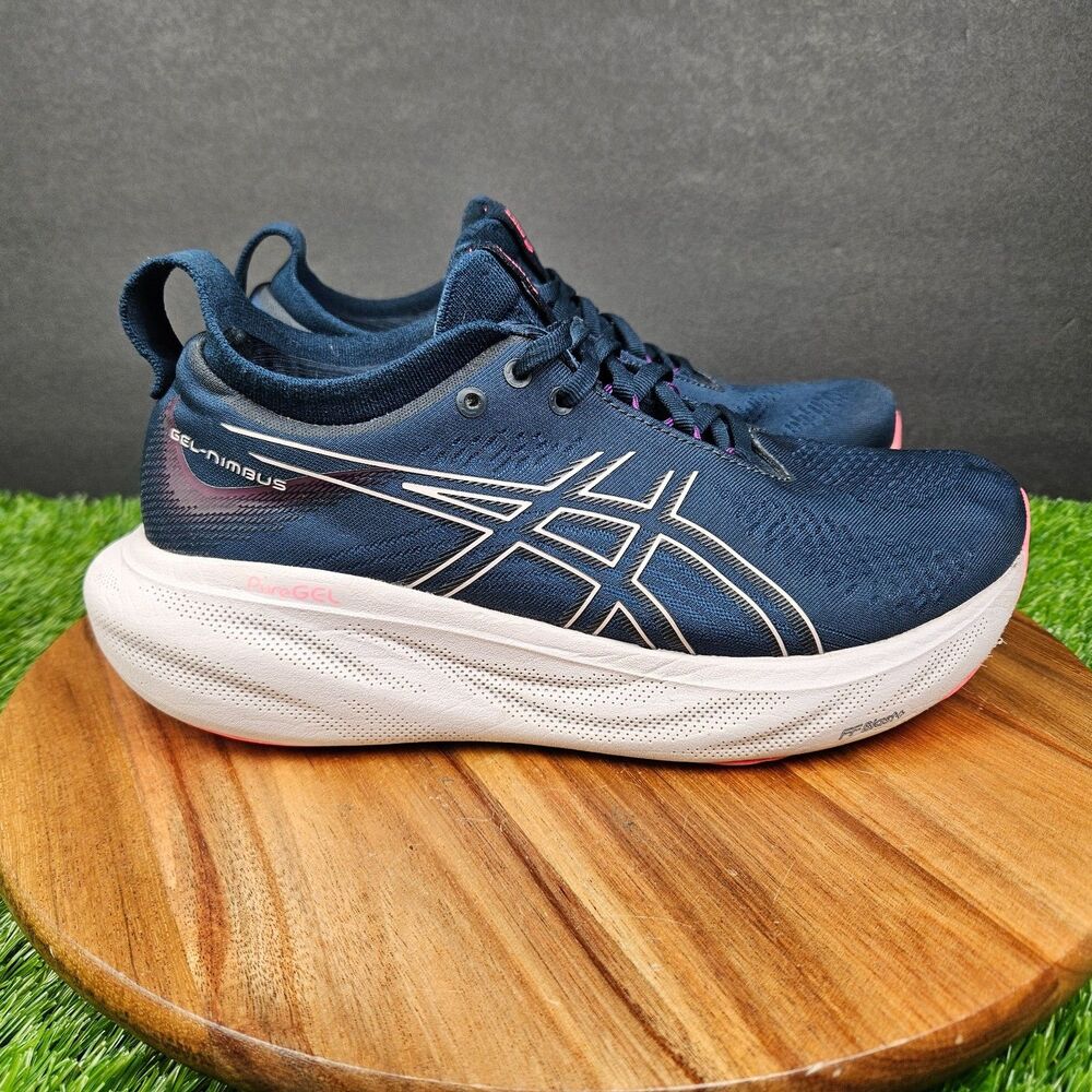 Asics Gel-Nimbus Blue Athletic Shoes